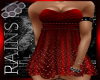 [Z] Red Babydoll Top