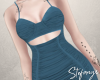 S. Dress Cleo Blue