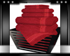 Basket Of Towels - Red