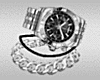 Silver Watch & Bracelet