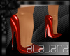 [Ala] 7 inch Heels red