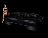 Leather Sofa w/Poses