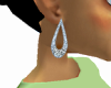 Diamon Teardrop Earrings