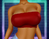 She Bad Red Tube Top