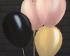 Bday Pink-Gold Balloons