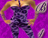 *B4*Purple Leopard Suit