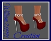 Ann Red Heart Heels