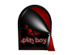 Playboy Window red~black