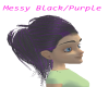 Messy Black / Purple