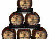 Beer Barrels with Poses