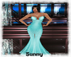 *SW*Light Teal Long Gown