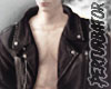 â Grunge Leather Coat