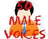 [Iz] 50 male voices