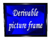 derivable blk pic frame