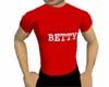 Betty T-shirt red