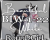 *R Beautiful In White +L