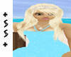 +ss+ Blue Glitter dress