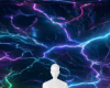 Multi color lightning bg