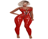 Cherry Red Catsuit RLL