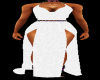 White Cowl Dress