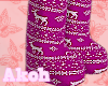 *A* Pink Bambi Boots