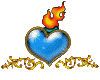 [S.A.] Flaming heart