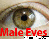 Male Eyes Hazel