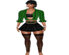 Green Plaid Top N Skirt