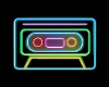 neon tape/hifi sign