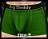 ~Green Big Dad Briefs~