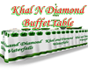 K N D BUFFET TABLE