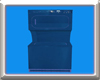 Blue washer & dryer