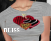 Hearts Cropped tee