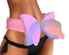 Pink and Blue Belly Bow