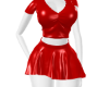 Red top/skirt