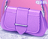 Melinda Purple Purse