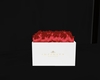 red infinity rose box
