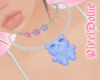 Bear Necklace<3 Blue