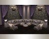 Oval Lilac Club Couch