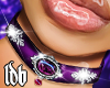 HNY! Purple Sexi Choker