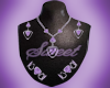 Purple Diamond Jewel Set