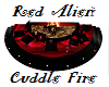 Red Alien Cuddle Fire
