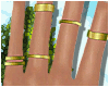 -A- Gold Rings & Nails