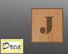 Wall Wooden J