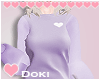 Purple Sweater Dress