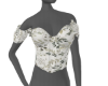 floral corset top