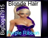 [BD]BlondeHair&PurpleRib