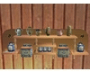 RusticWoodKitchenShelf