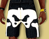 skeleton shorts