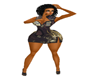 Brown Asian Dress Xtra
